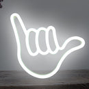 LED Finger Sign Neon Light Night Lamp Hanging for Home Party Decorations Newly