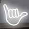 LED Finger Sign Neon Light Night Lamp Hanging for Home Party Decorations Newly