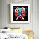 5D DIY Priest Full Round Drill Diamond Painting Mosaic Rhinestone Drawing Newly