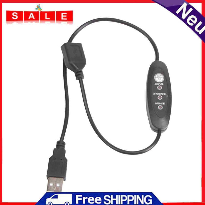 3 Gears Adjustable Temperature Voltage Controller with 30 Minutes Delay Function