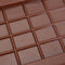 Square Chocolate Mold Bar Block Ice Silicone Cake Candy Bake Mould-Coffee W1H7