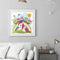 5D DIY Full Drill Diamond Painting Horse Birds Embroidery Mosaic Needlework Set