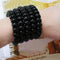 Durable Women Black Girls Hair Ties Telephone Wire Rubber Hair Rope Extendable