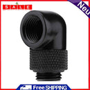ALLOYSEED G1/4 Inner Thread 90° Turn Water Cooling Hose Adapter Plug u