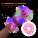 Scrunchy with LED Light Luminous Hair Band Shinning Hair Tie Gifts for Girls