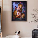 Cat Elf Full Diamond Painting DIY 5D Round Drill Rhinestones Wall Picture