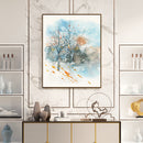 Ink Woods Oil Paint By Numbers Kit DIY Acrylic Painting on Canvas Frameless