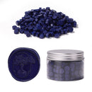 200pcs Octagon Sealing Wax Blue Wax Beads for Envelope Invitation DIY (I) Newly