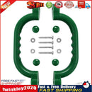 Kids Playground Nonslip Safety Grab Handles Mounting Hardware (Dark Green) Newly