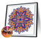 Partial Drill 5D Special Shape Diamond Painting Abstract Mandala Kit (X053)