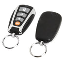 Car Alarm Central Door Locking Kit Immobiliser with Shock Sensor + 2 Remote