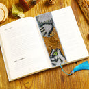 Diamond Paint Leather Bookmark Tassel Special Shape Drill Mark (S39-Tiger)