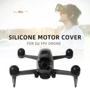 4pcs Dust-Proof Motor Protector for DJI FPV Engine Protective Cap (Black) Newly