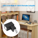 USB 2.0 Type B Male to Female Adapter Right Angled for Printer (Right)