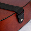 Universal Adjustable Black Nylon Strap with PU ends G9M2 For Guitar Bas Ne E6B4