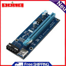 USB 3.0 PCI-E Express 1x to 16x Extender Riser Card Adapter SATA Power Cable