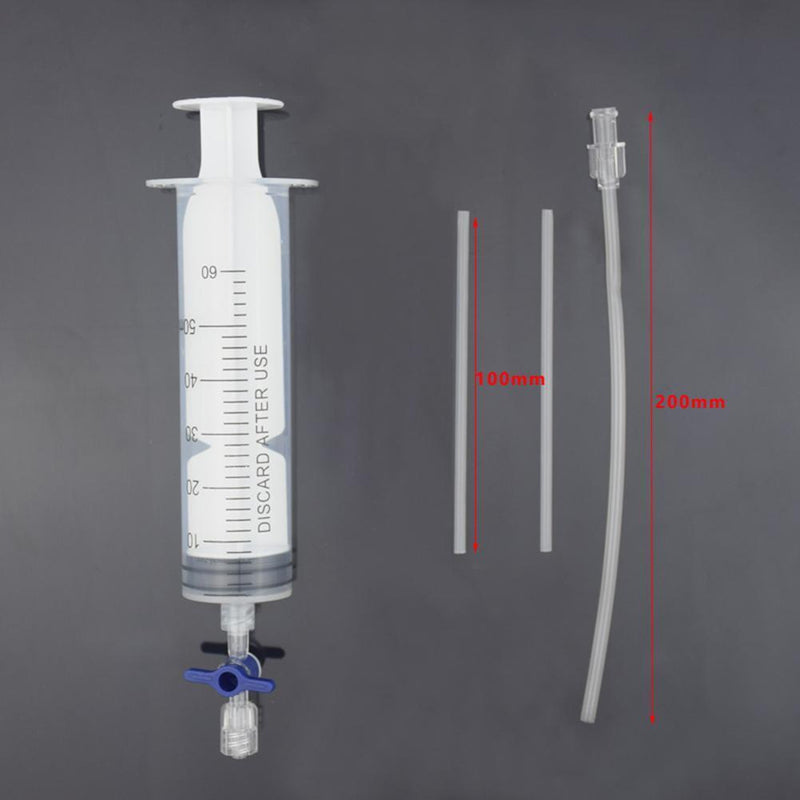 Cycling Tubeless Tire Sealant Injector 60mL Syringe Kit for MTB Road Bike