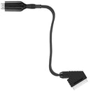 Portable HDMI-compatible To Scart Converter Video Audio Adapter For HD TV DVD