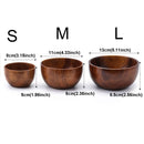 Feeding Containers Salad Bowl Chinese Rice Bowls Kids Lunch Box Wooden Bowl