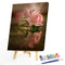 Frameless Oil Paint By Numbers Kit DIY Acrylic Flowers Drawing On Canvas Craf