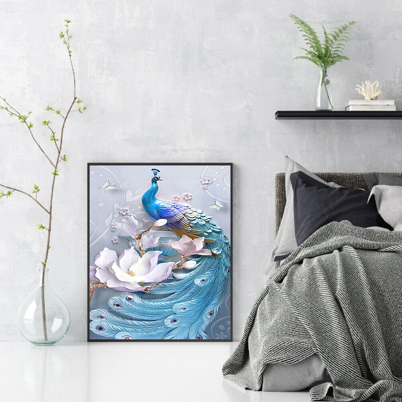 5D Diamond Painting Animal Full Round Drill Rhinestone DIY Mosaic Home Decor