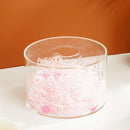 Acrylic Disks DIY Art Blank Board Tool Tray Stand Fillable Cake Topper Decor\