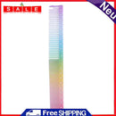 Anti-static Double Head Heat Resistant Rainbow Comb Hairdresser for Hair Cutting