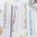 Floral Student Acrylic Ruler Multi-function Creative Stationery Drawing Tools