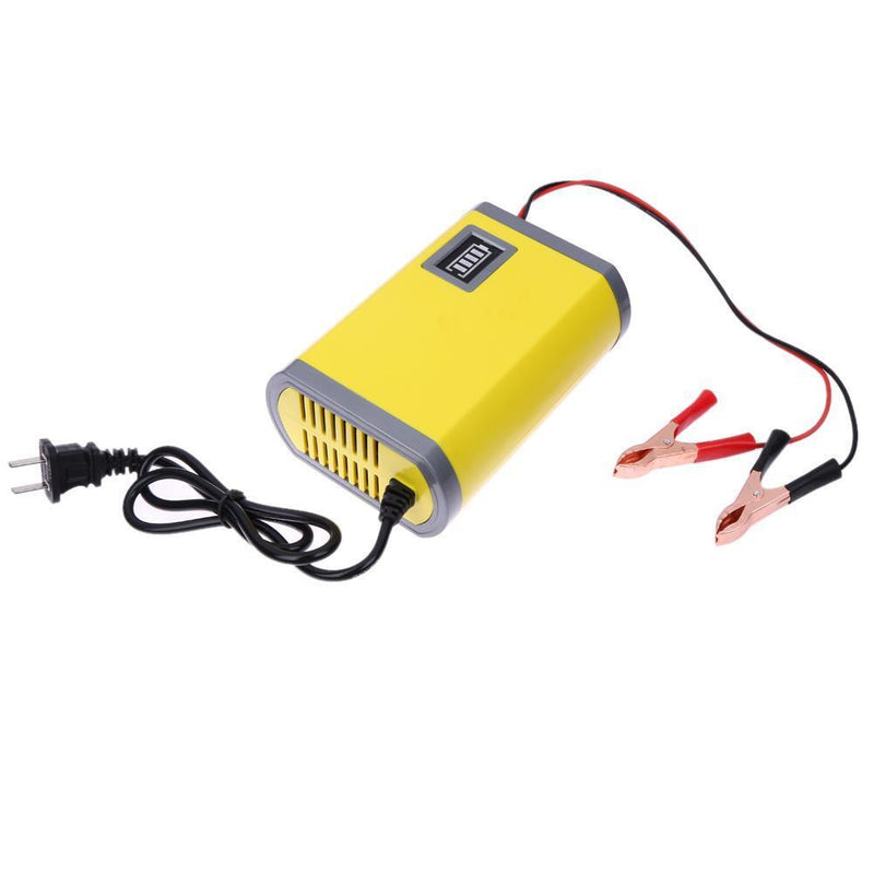 12V 6A Motorcycle Battery Charger Lead Acid Storage Battery Charger US Plug