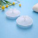 2pcs Shampoo Hair Washing Comb Bath  Hair Clean Brush Silicone Bath Combs