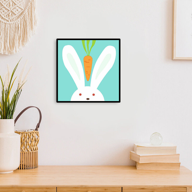 DIY Bunny Frameless Oil Paint by Numbers Kit Picture Handpainted Home Decoration