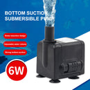 450L/H 6W Submersible Circulating Water Pump Fish Tank Pond Water Fountain Pu