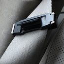 Stylish Seat Belt Adjusting Clip Tension Adjuster for Car Pack of 2 Black