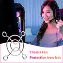 5pcs PC Case Fan Grills Computer Cooling Fan Finger Guard Protector (40mm) Newly