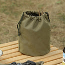Drawstring Storage Bags Canvas Travel Pouch Outdoor Camping Sundry Makeup B