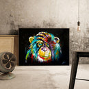 5D DIY Diamond Painting Chimpanzees Full Round Drill Mosaic Art Wall Pictur