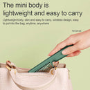 USB Lower Temp Curler 360° Hair Styler Portable Hair Straightener Comb