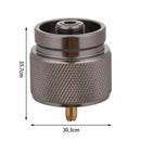 LPG Canister Adapter Gas Burner Cylinder Gas Tank Converter Gas Tank Adapter