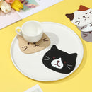 Heat Resistent Silicone Cup Mat Drink Cup Coasters Cup Mat Pad Insulation pads