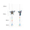 2pcs Crystal Wind Chimes Diamond Hanging Light Catcher Home Decor (ZH009)