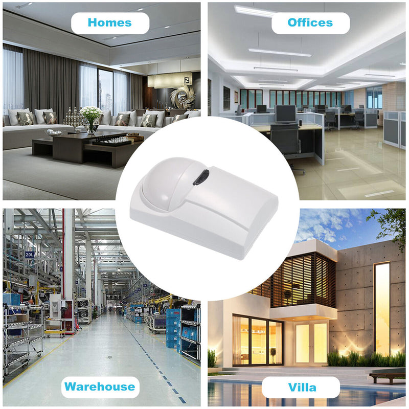 Motion Sensor Alarm, Wireless PIR Human Body Infrared Motion Sensor Detecto