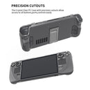 Back Case Shell for Steam Deck Crystal Clear Protective Game Console Cover Newly