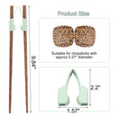 Left Handed Learning Training Chopsticks Reusable Easy to Use Chopstick Helper