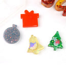 Epoxy Handmade Xmas Tree Christmas Mold Silicone  Mould Merry Christmas