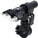 With Rack Flashlight Bike Lights Bicycle Front Lamp LED Torch Rear Lights