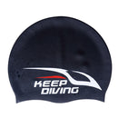 Swimming Cap Silicone Women Men Waterproof Long Hair Adults Swim Sports Poo