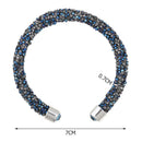 Crystal Cuff Bracelet Opening Bangles Women Girl Fashion Charm Jewelry Gift