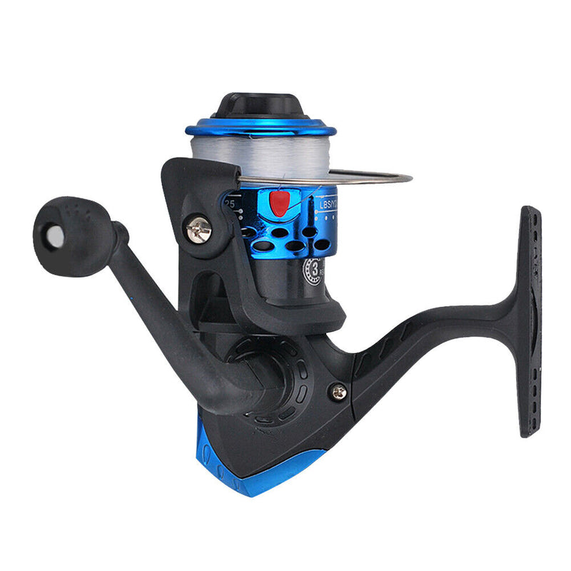 Spinning Reel 3BB Spool Wire Cup Gear Ratio 5.1/1 Sea Fishing Reel (Blue) Newly