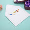6pcs Cartoon Greeting Cards DIY Diamond Painting Birthday Postcards Craft