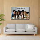 Friends Oil Paint By Numbers Kits Canvas Picture Wall Art DIY Craft Coloring